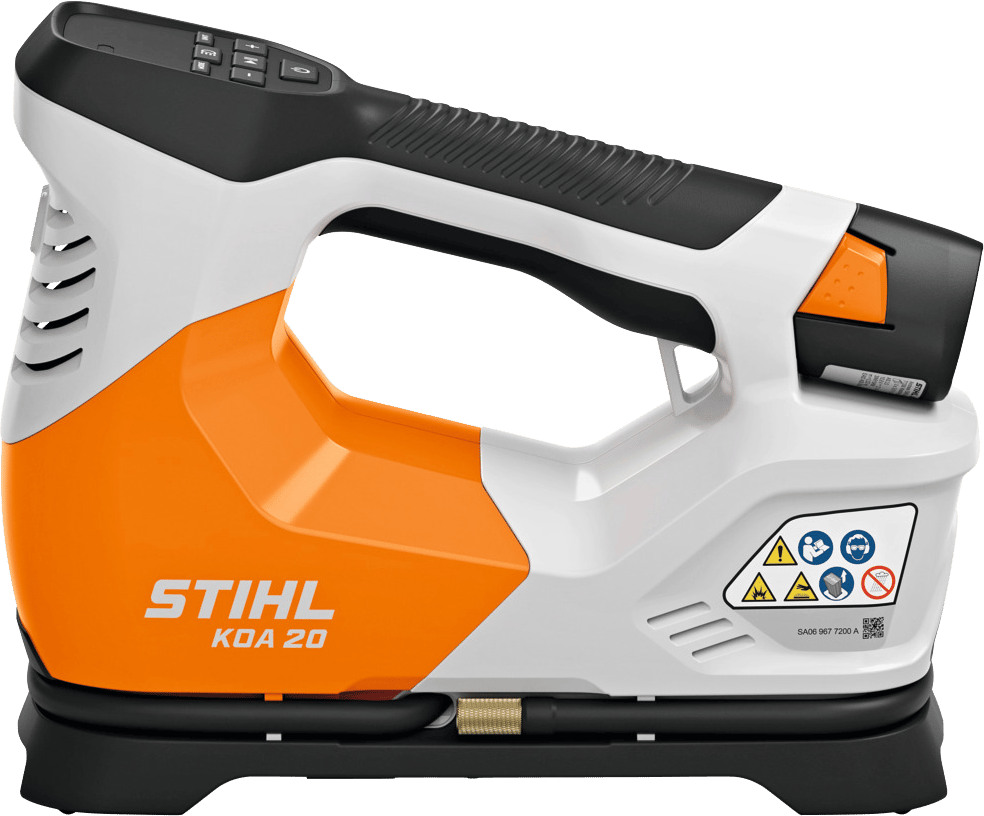 9147046 STIHL BATTERI KOMPRESSOR KOA 20 MED AS 2 BATTERI OG AL 1 LADER 2