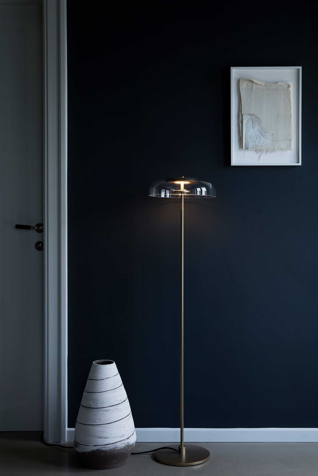 9146895 NUURA BLOSSI GULVLAMPE Ø29CM NORDIC GOLD KLAR 5