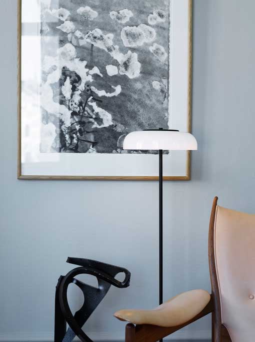 9146894 NUURA BLOSSI GULVLAMPE Ø29CM SORT OPAL 5