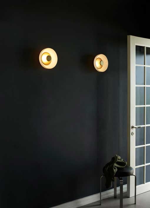 9146893 NUURA BLOSSI VÆG LOFTLAMPE Ø23CM NORDIC GOLD OPAL 3