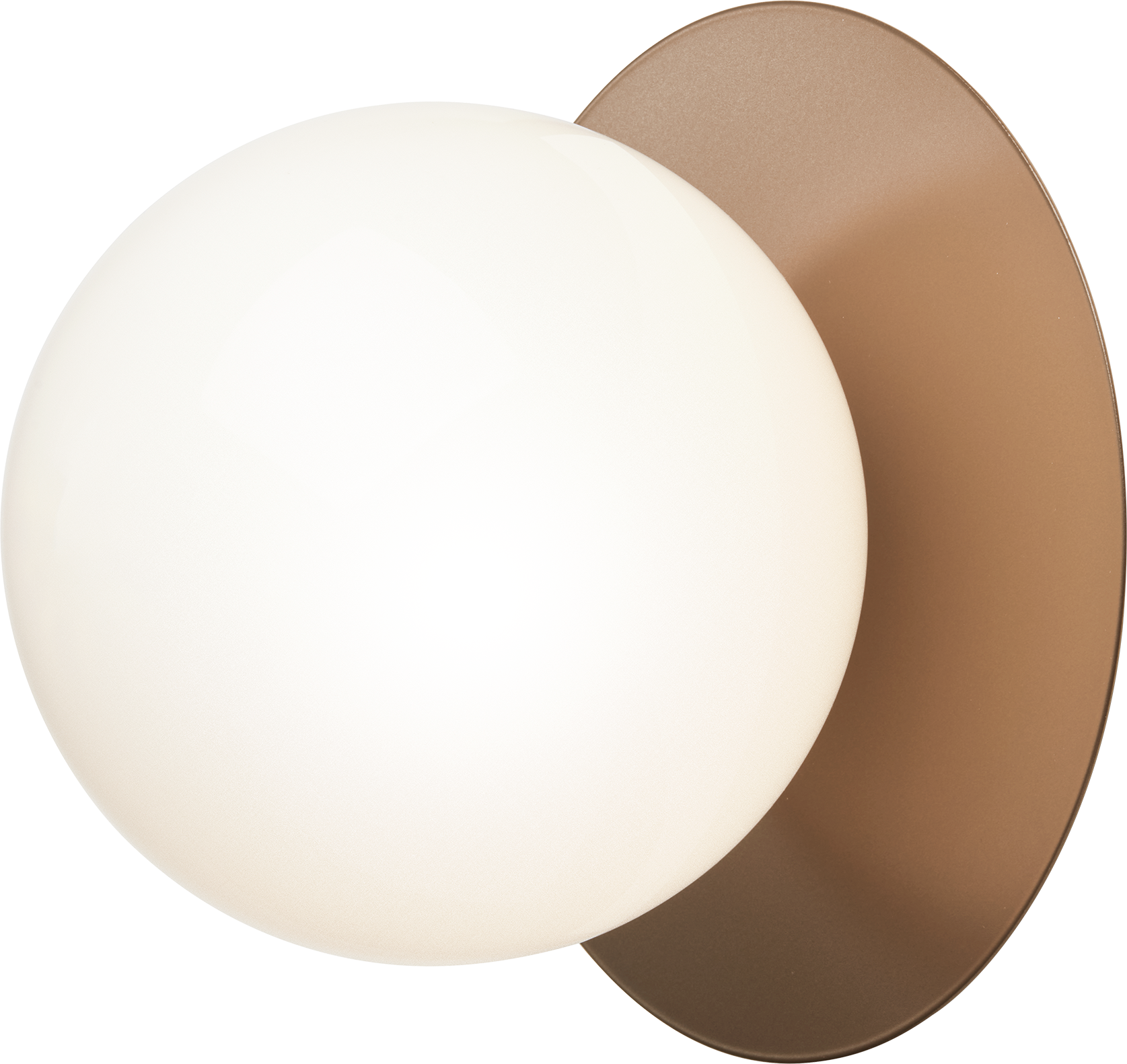 9146952 NUURA LIILA 1 LARGE VÆG LOFTLAMPE IP44 DARK BRONZE OPAL
