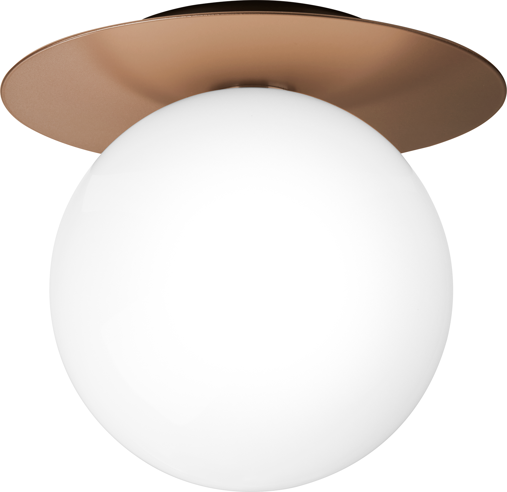 9146952 NUURA LIILA 1 LARGE VÆG LOFTLAMPE IP44 DARK BRONZE OPAL 1