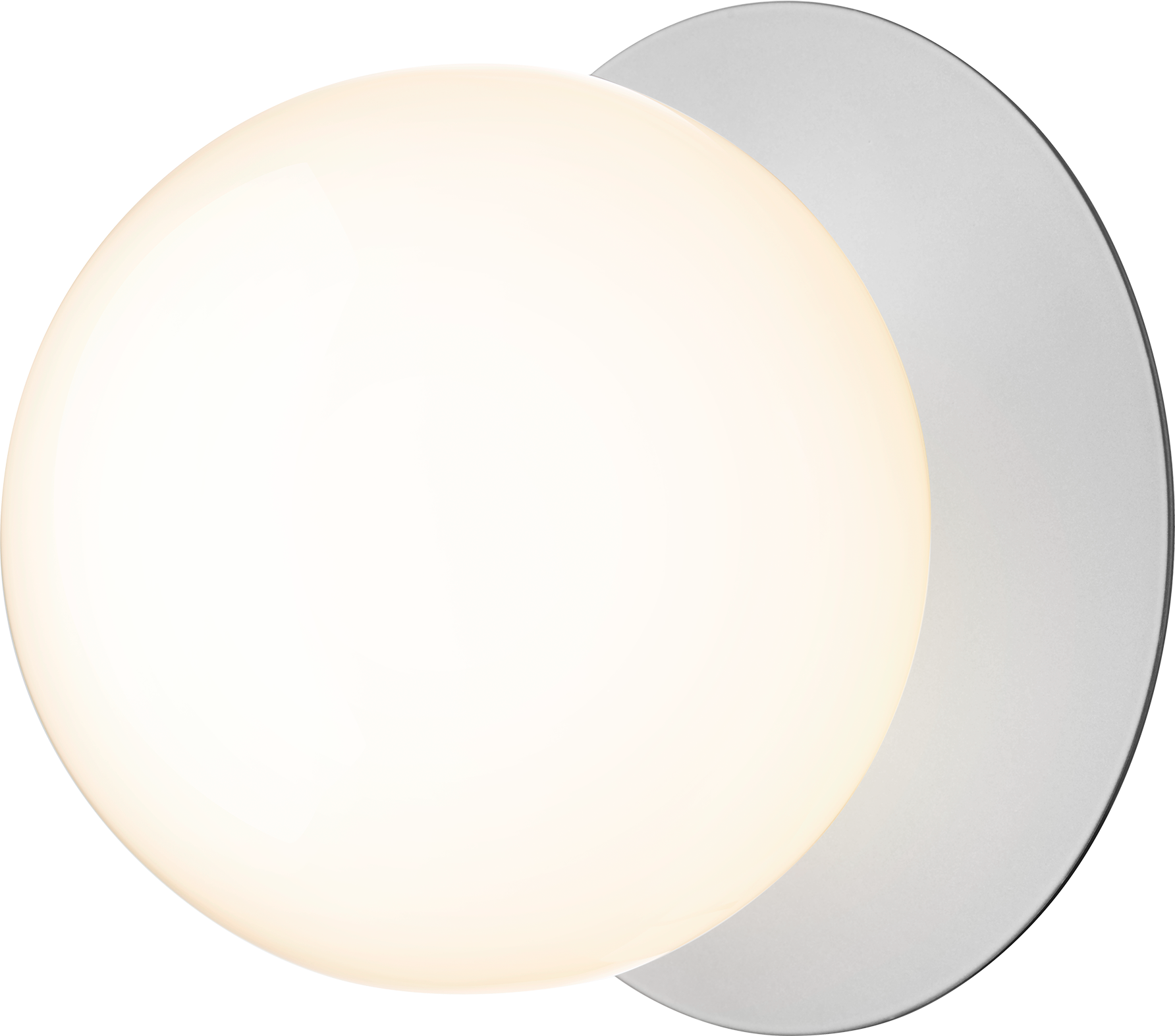 9146942 NUURA LIILA 1 LARGE VÆG LOFTLAMPE IP44 LIGHT SILVER OPAL 1