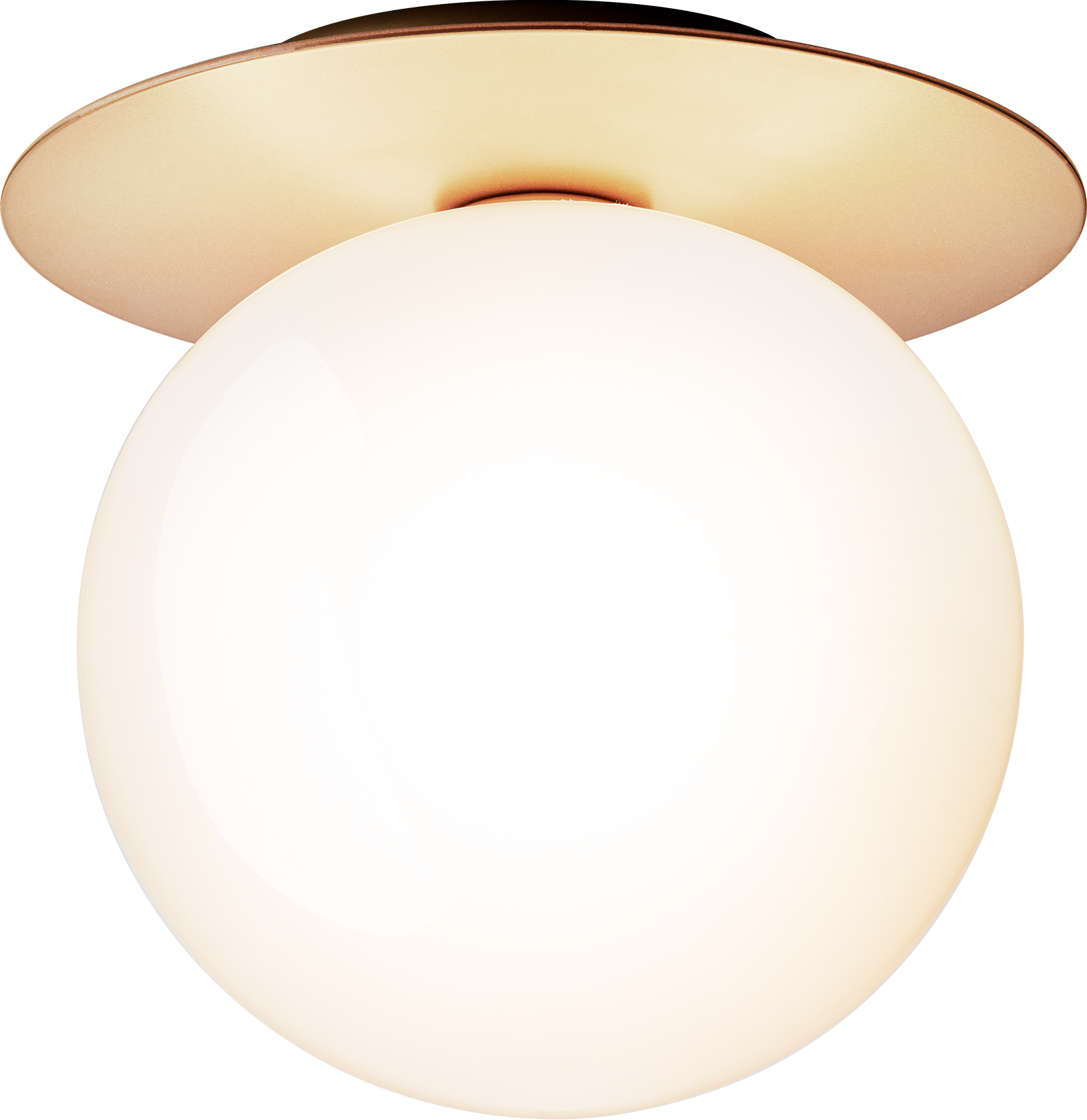 9146940 NUURA LIILA 1 LARGE VÆG LOFTLAMPE IP44 NORDIC GOLD OPAL