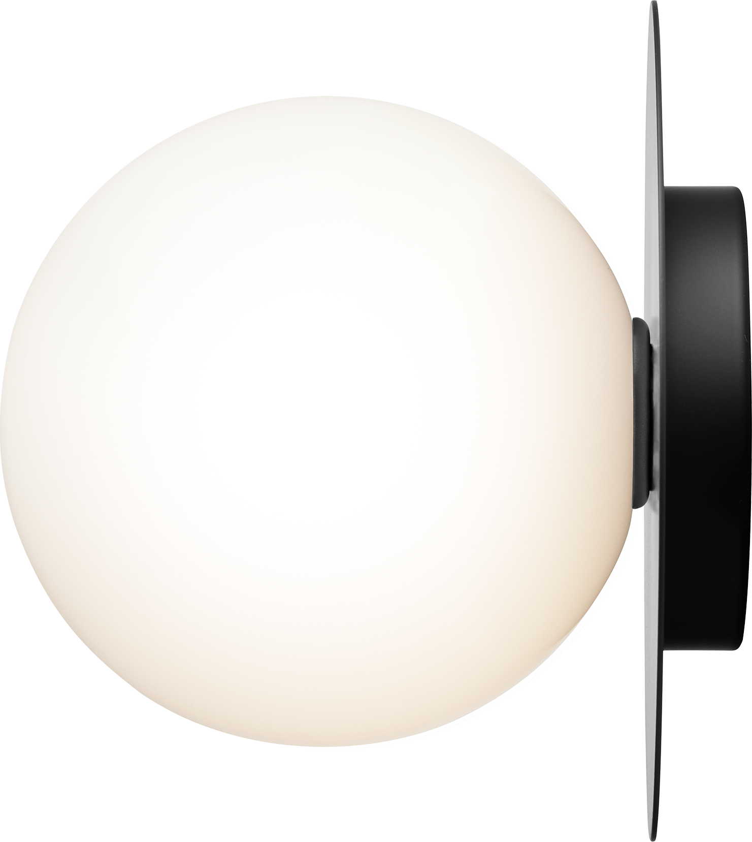 9146948 NUURA LIILA 1 LARGE VÆG LOFTLAMPE IP44 SORT OPAL 2