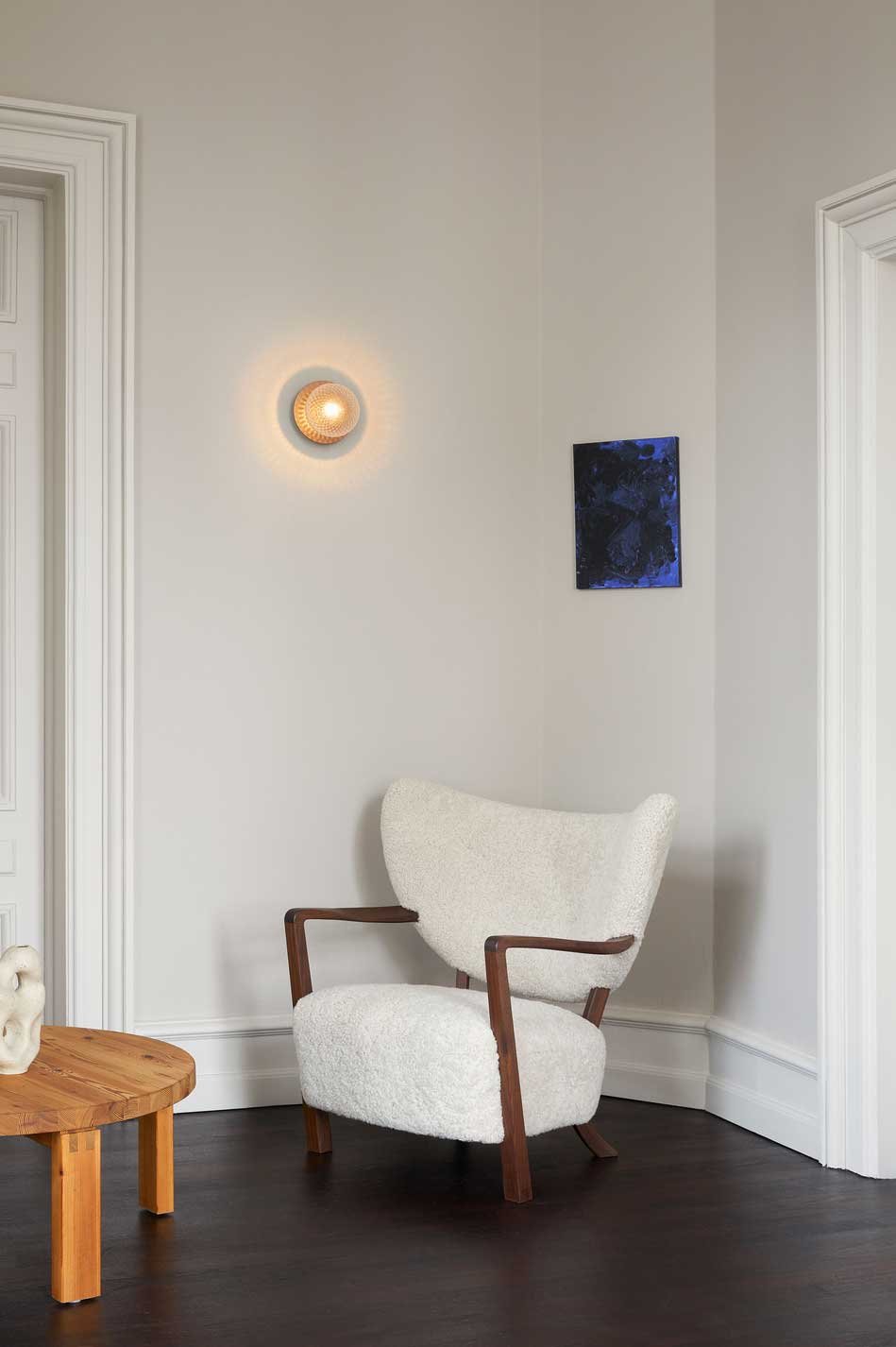 9146949 NUURA LIILA 1 MEDIUM VÆG LOFTLAMPE IP44 DARK BRONZE OPTIC CLEAR 6