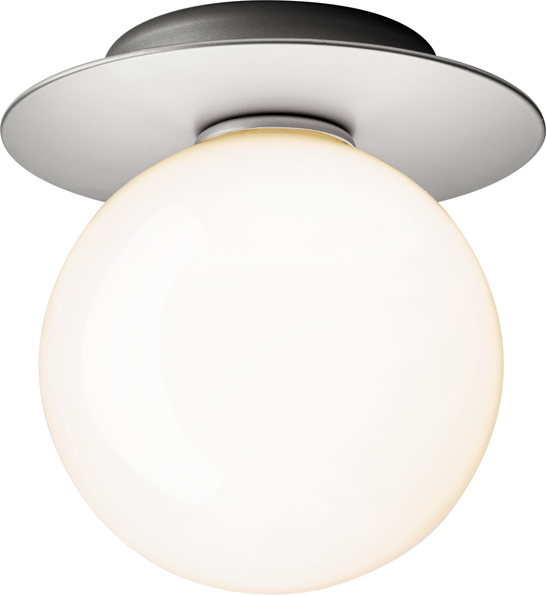 9146938 NUURA LIILA 1 MEDIUM VÆG LOFTLAMPE IP44 LIGHT SILVER OPAL