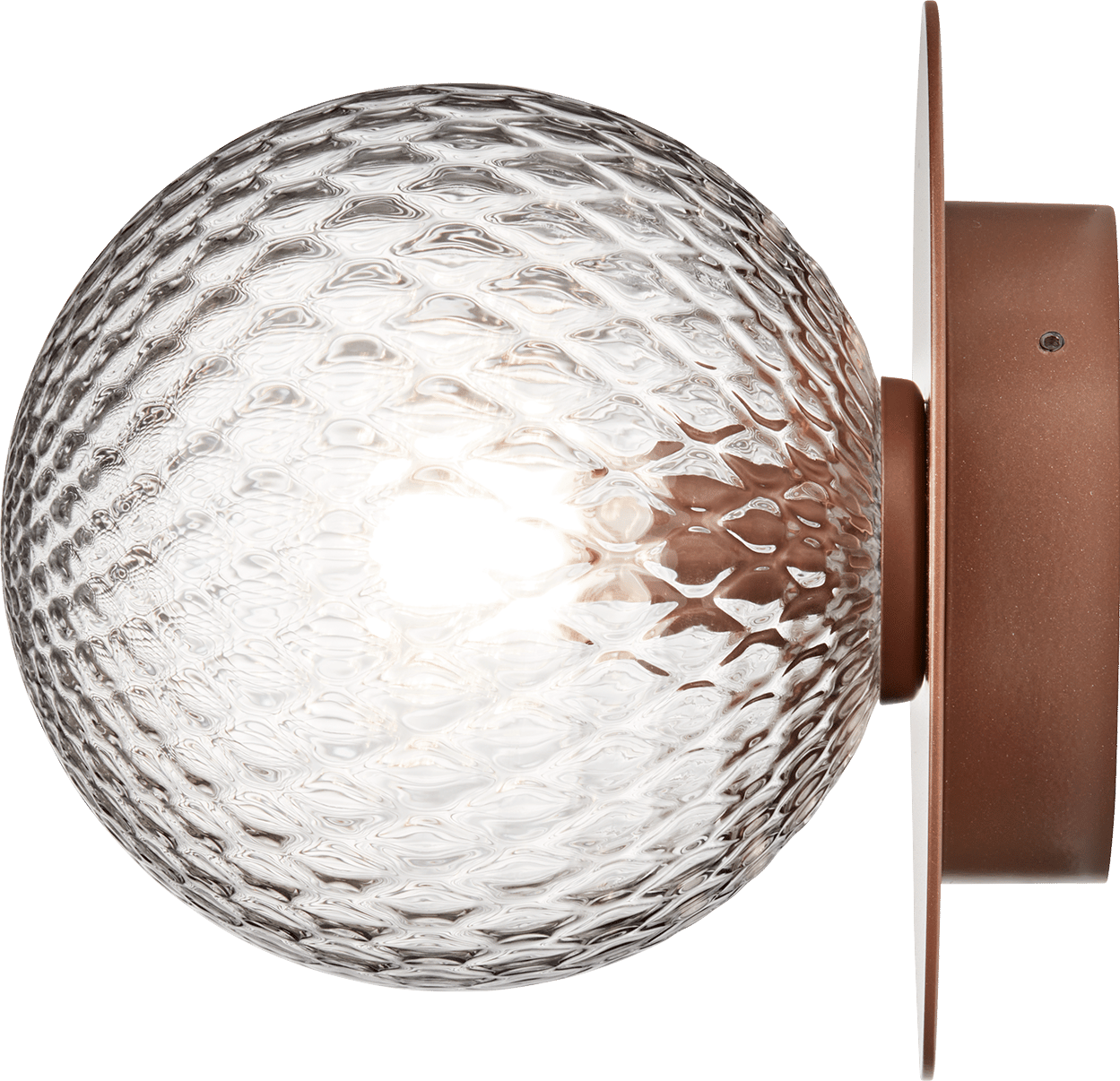 9146944 NUURA LIILA 1 OUTDOOR VÆG LOFTLAMPE DARK BRONZE OPTIC CLEAR 2