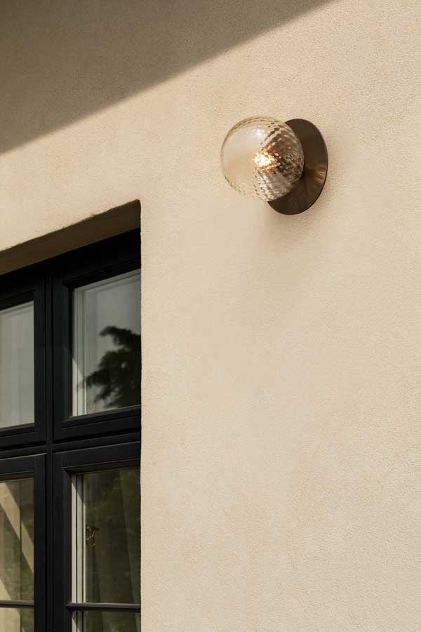 9146944 NUURA LIILA 1 OUTDOOR VÆG LOFTLAMPE DARK BRONZE OPTIC CLEAR 7