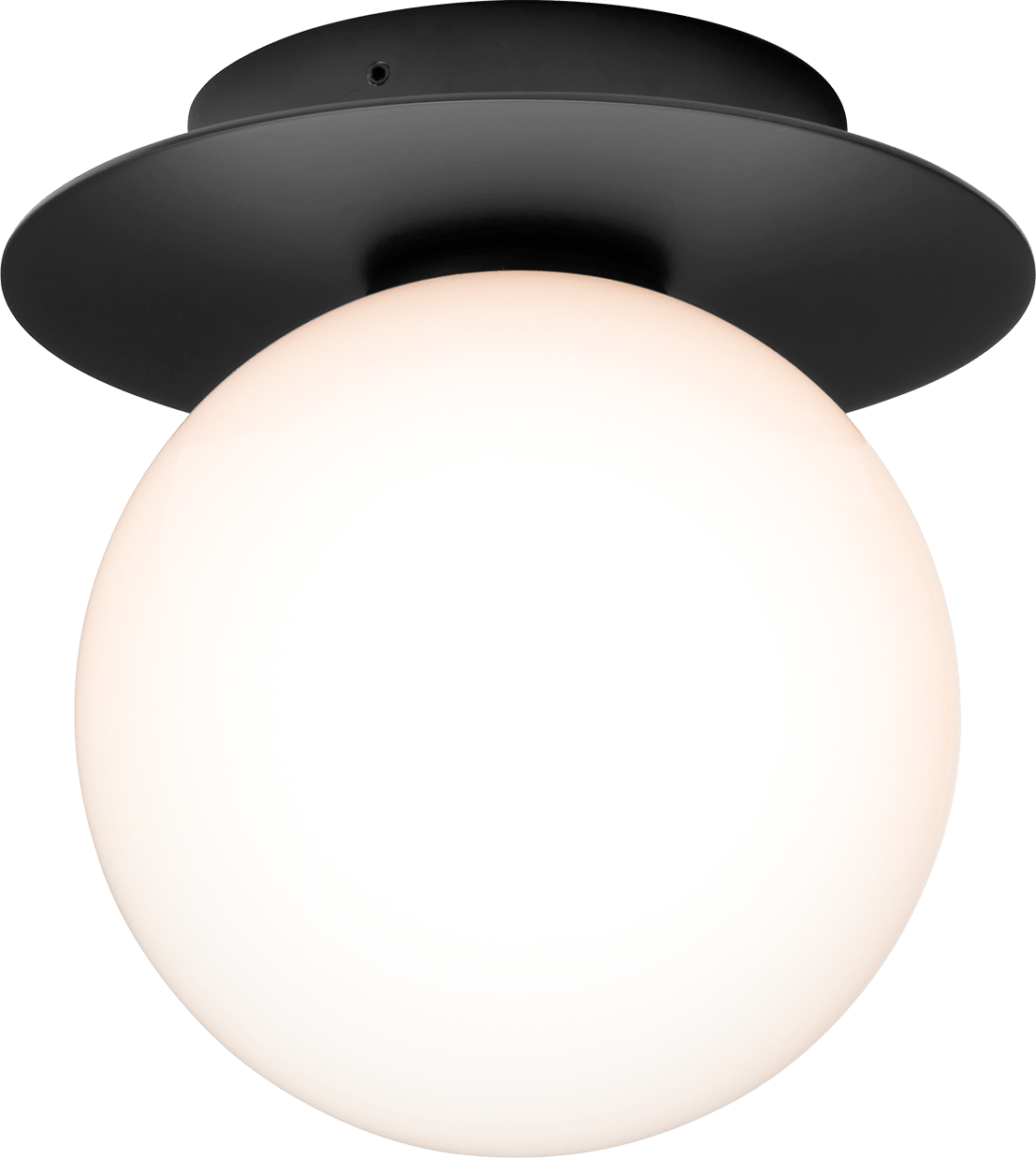 9146945 NUURA LIILA 1 OUTDOOR VÆG LOFTLAMPE SORT OPAL