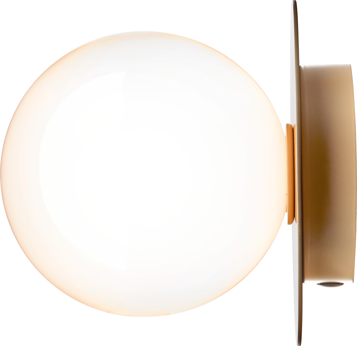 9141909 NUURA LIILA 1 MEDIUM VÆG LOFTLAMPE IP44 NORDIC GOLD OPAL 2