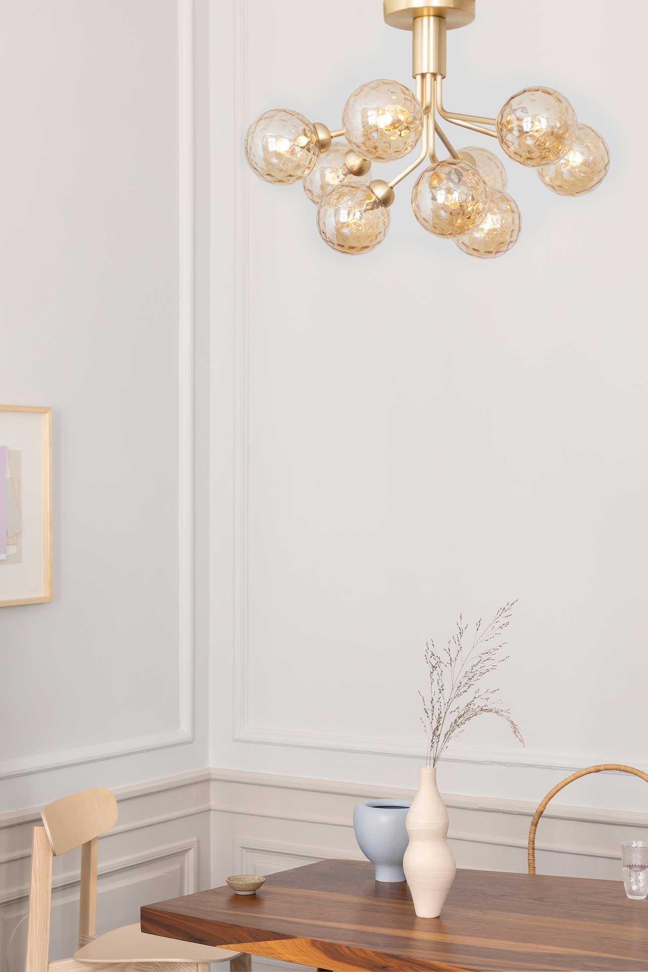 9146982 NUURA APIALES 9 LOFTLAMPE BØRSTET MESSING GOLD 3