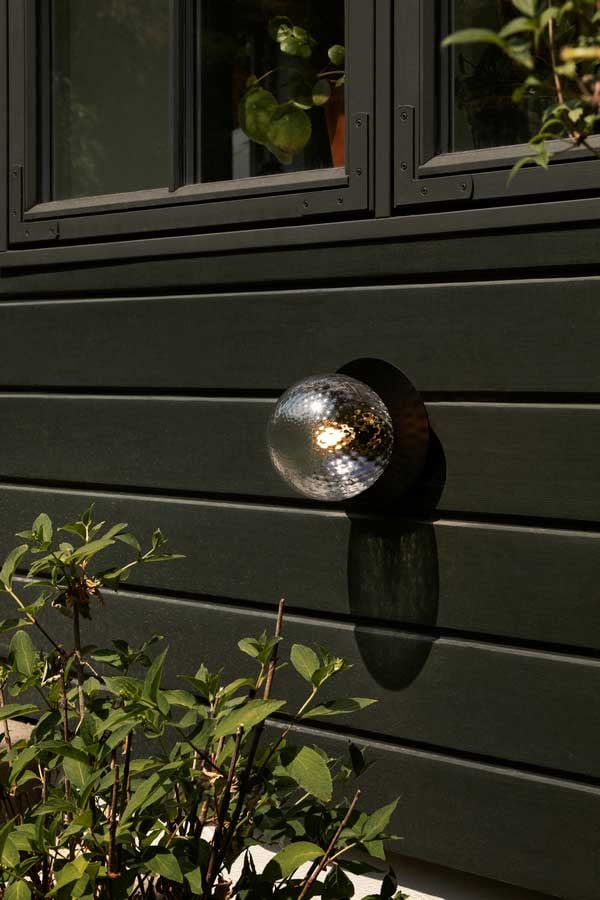 9146946 NUURA LIILA 1 OUTDOOR VÆG LOFTLAMPE SORT OPTIC CLEAR 3