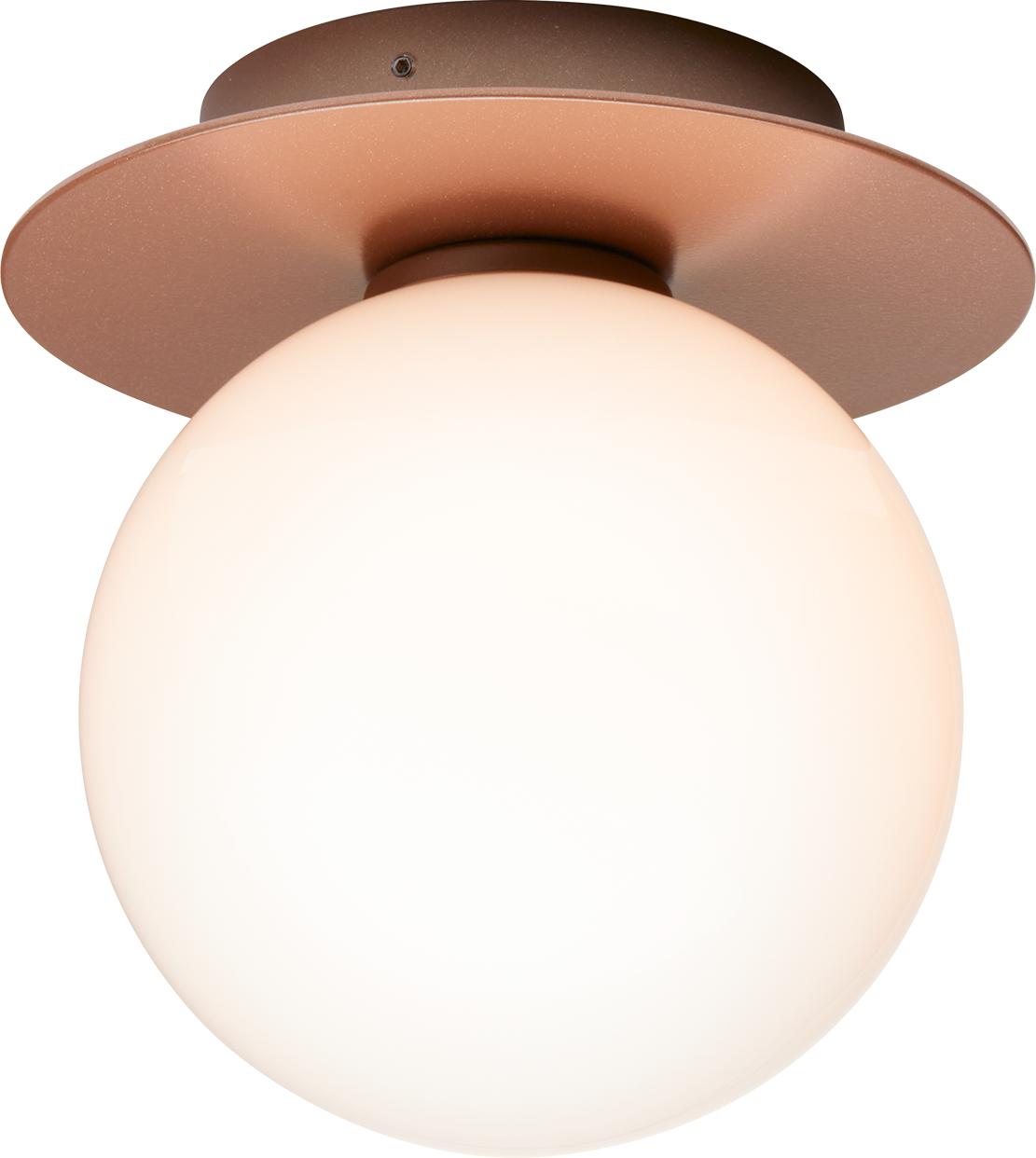 9146943 NUURA LIILA 1 OUTDOOR VÆG LOFTLAMPE DARK BRONZE OPAL