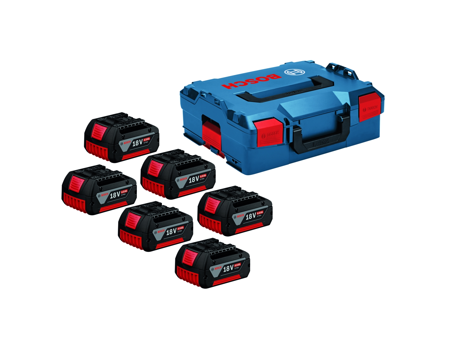 7442353 BOSCH BATTERIPAKKE 6X4,0AH L BOXX