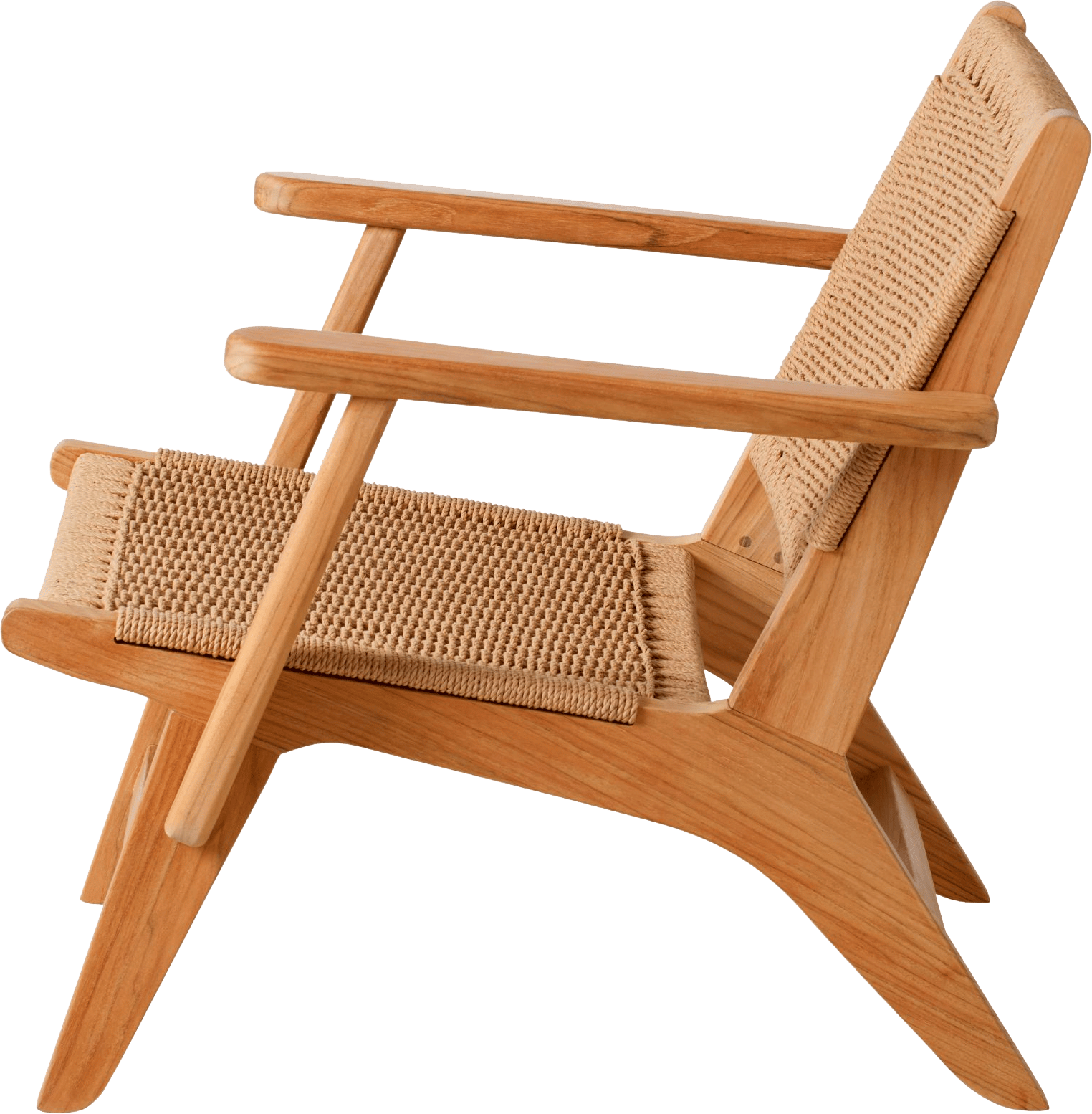 9147188 CINAS EYA LOUNGE STOL TEAK INDENDØRSMØBEL