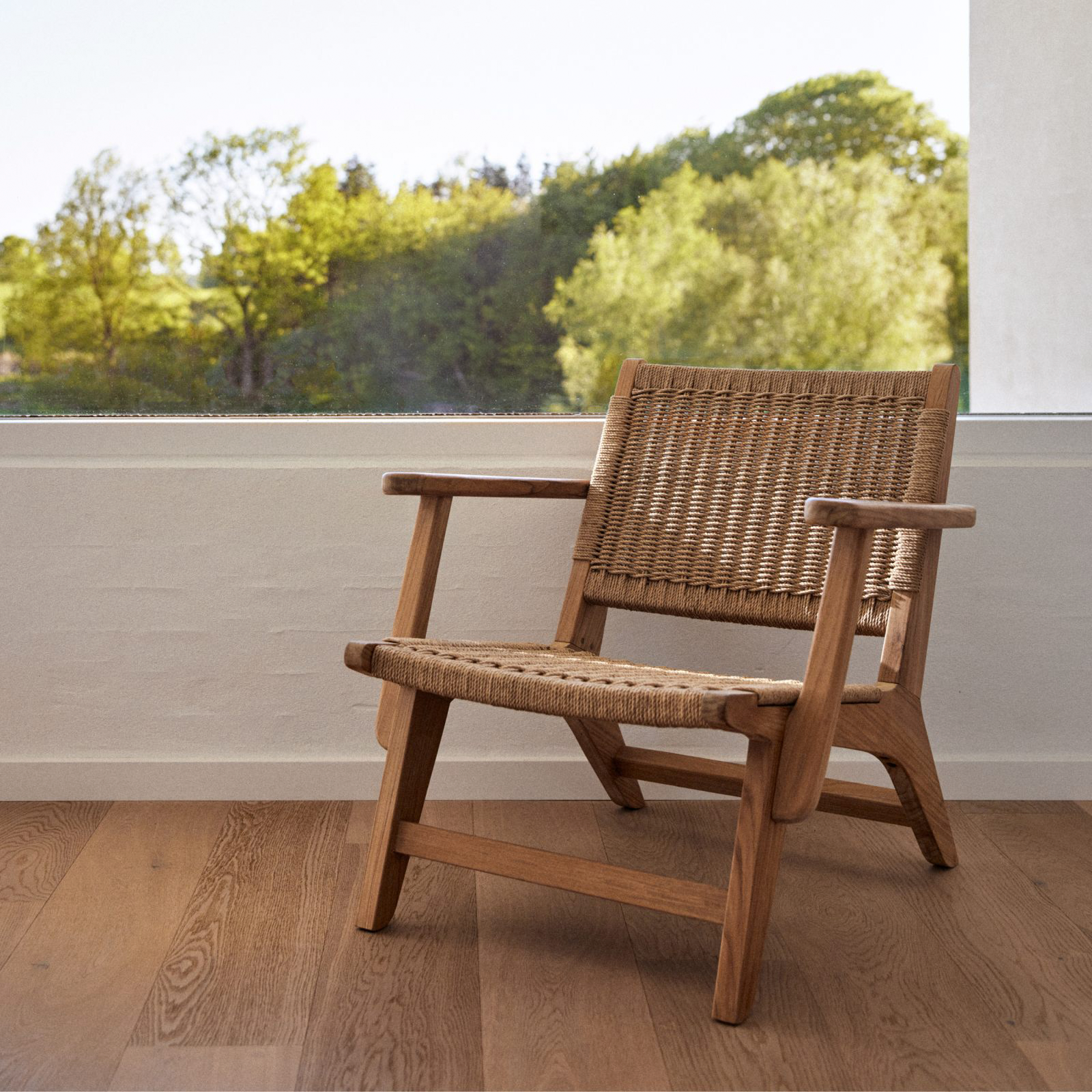 9147188 CINAS EYA LOUNGE STOL TEAK INDENDØRSMØBEL 4