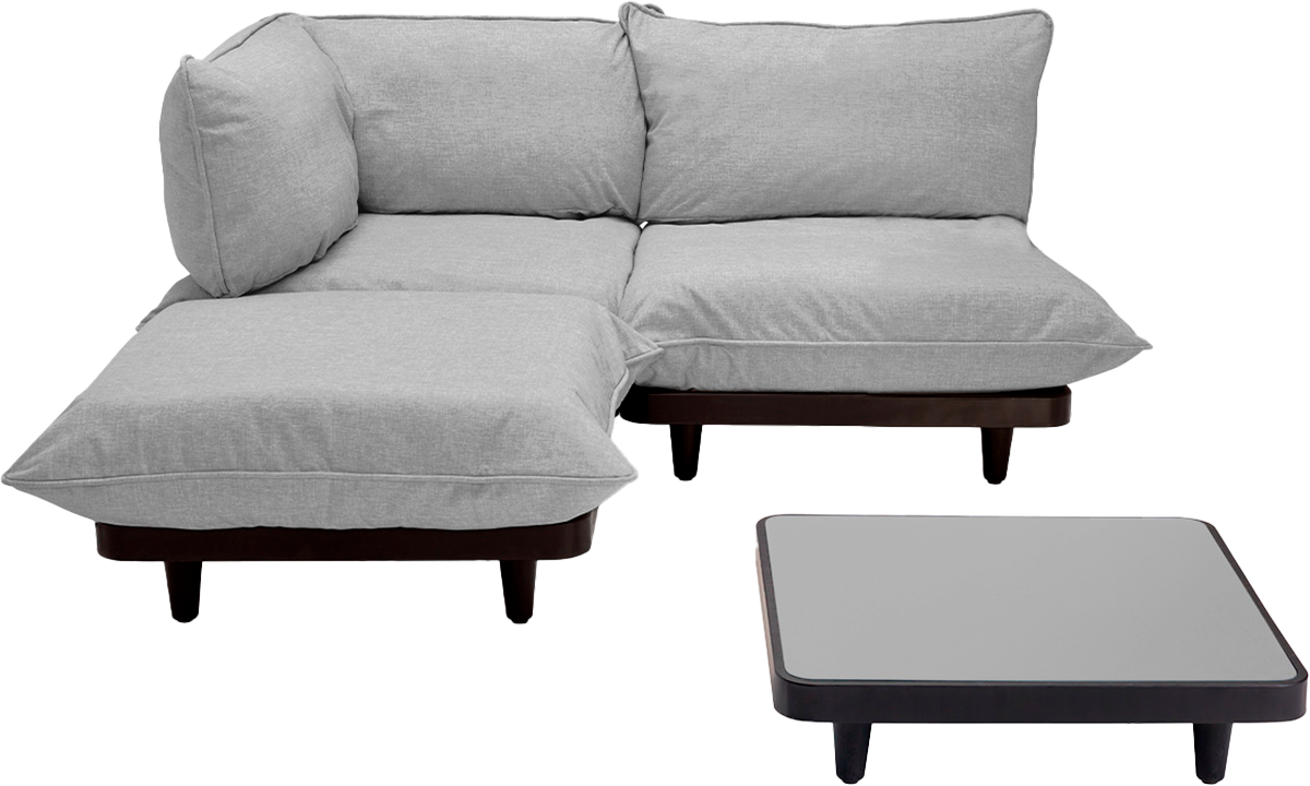 9143044 FATBOY PALETTI SÆT MEDIUM ROCK GREY INKL BORD
