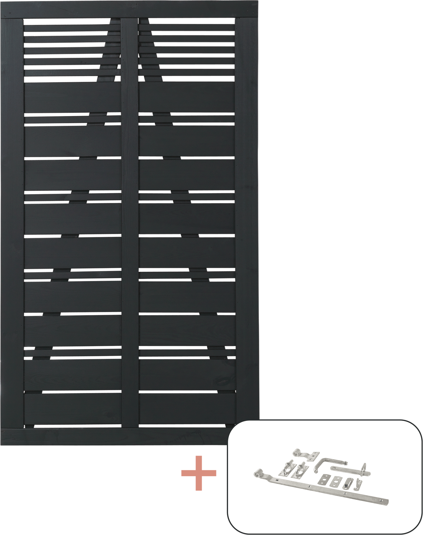 2316504 PLUS SILENCE ENKELTLÅGE SORT Primary
