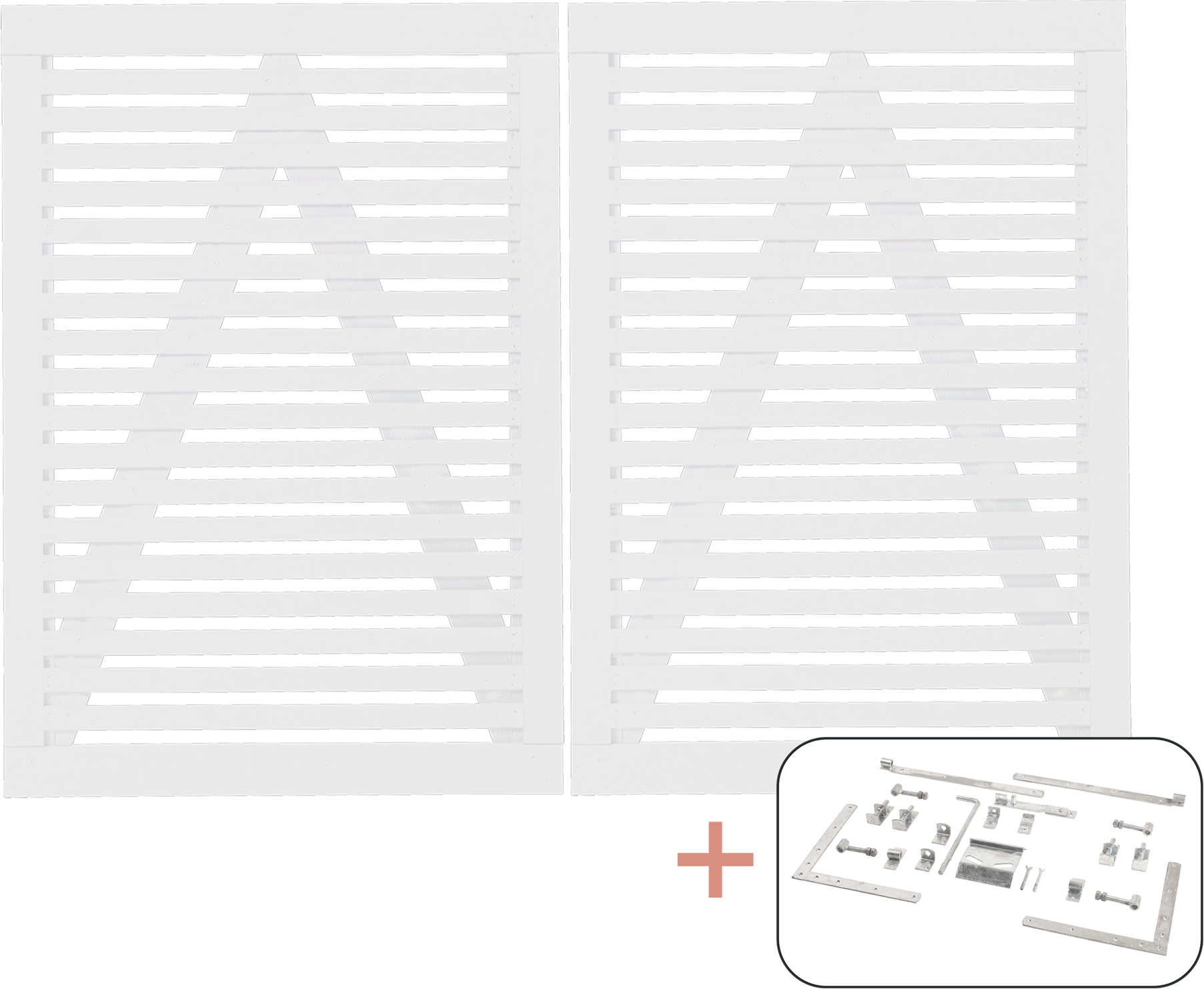 2316519 PLUS TOKYO DOBBELTLÅGE HVID Primary