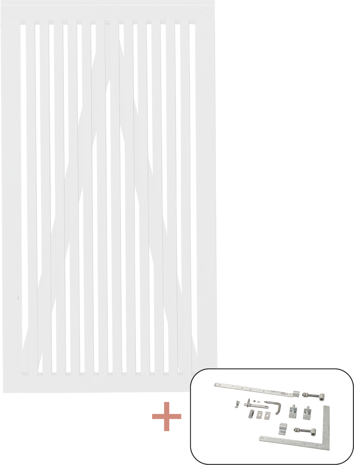 2316535 PLUS SENDAI ENKELTLÅGE HVID Primary