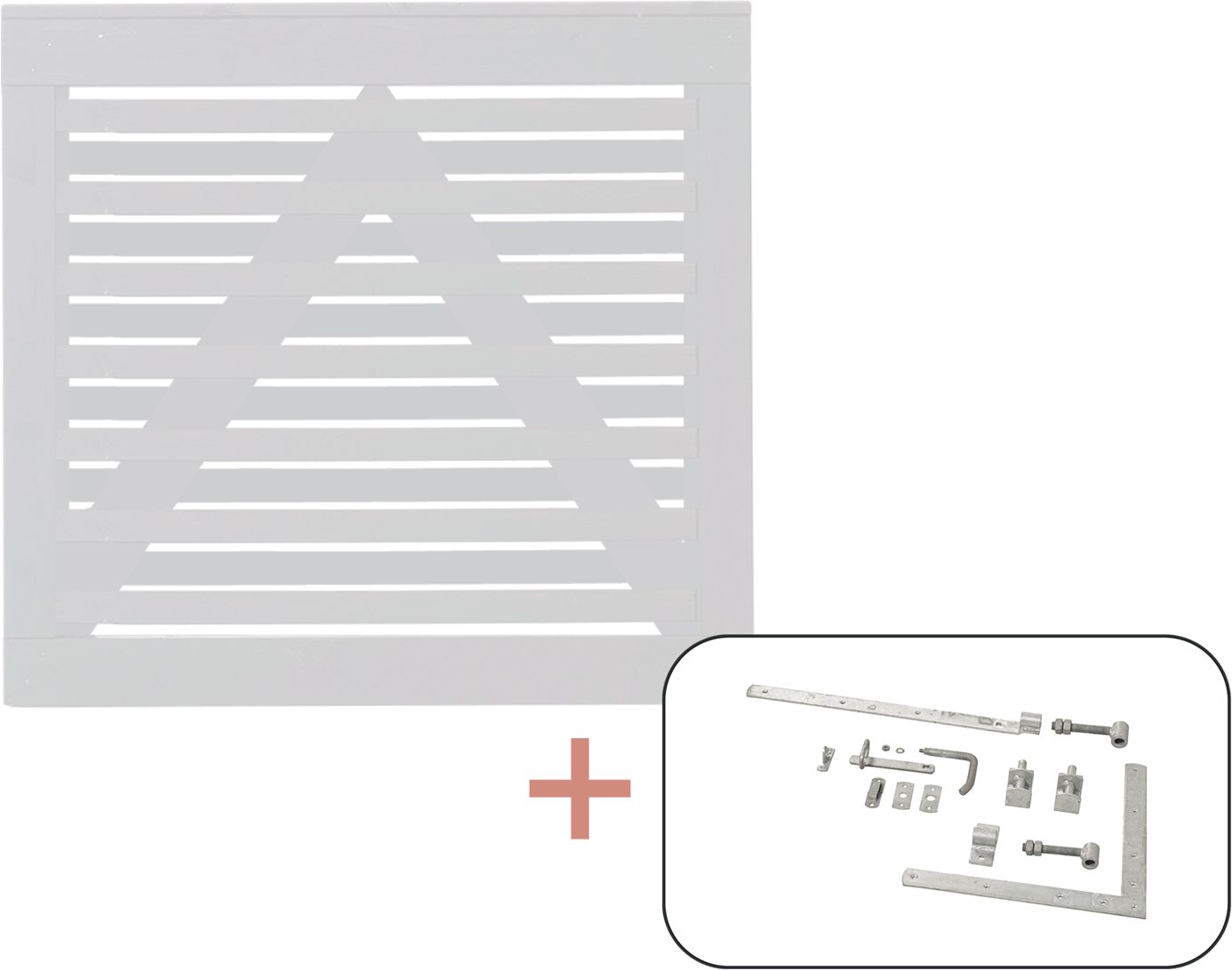 2316537 PLUS OSAKA ENKELTLÅGE HVID Primary