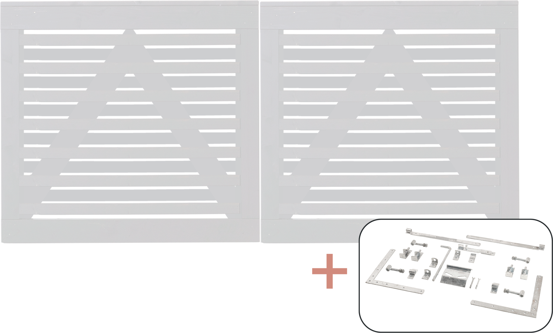 2316543 PLUS OSAKA DOBBELTLÅGE HVID Primary