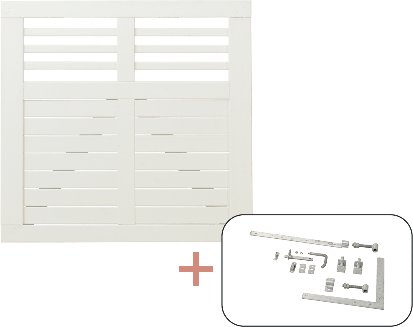 2316579 PLUS DECORA ENKELTLÅGE HVID Primary