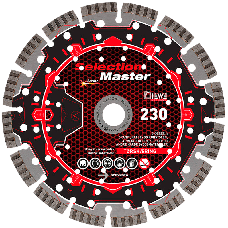5398932 DIEWE DIAMANTKLINGE 400MM SELECTION MASTER
