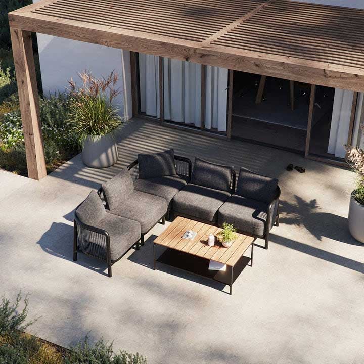 9147164 SACKIT PATIO SOFABORD SORT 3