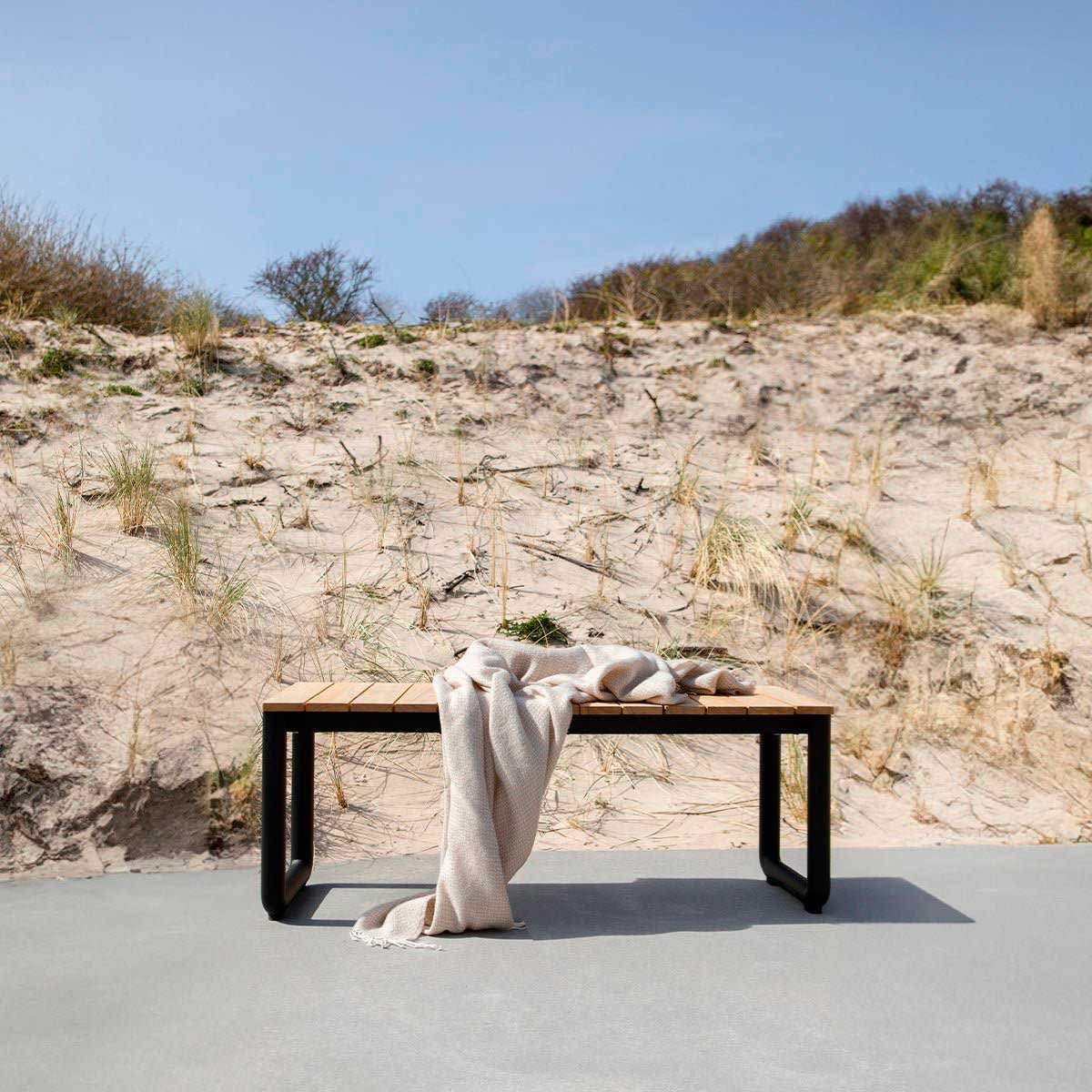 9147173 SACKIT PATIO BÆNK TEAK ALUMINIUM 3