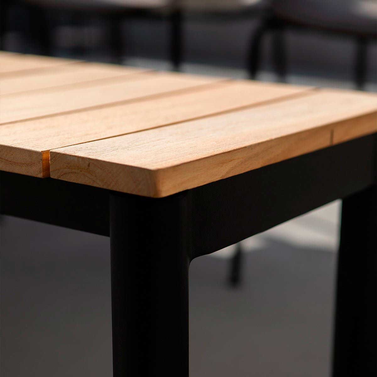 9147173 SACKIT PATIO BÆNK TEAK ALUMINIUM 4