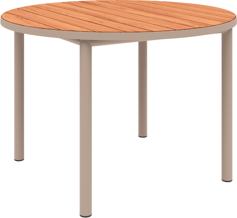 9147176 SACKIT KIRRA SPISEBORD Ø110CM TAUPE 1