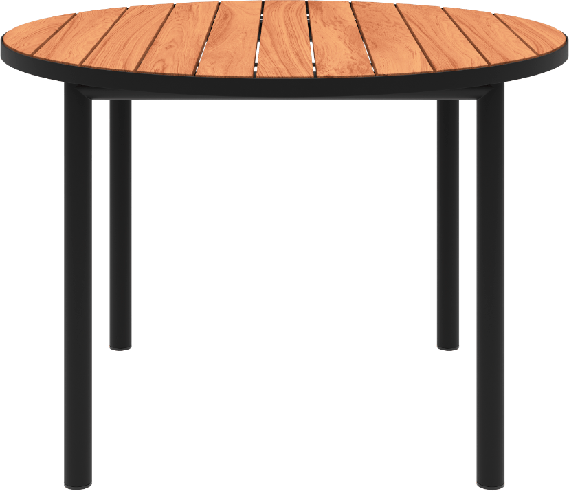 9147178 SACKIT KIRRA SPISEBORD Ø110CM NOIR 2