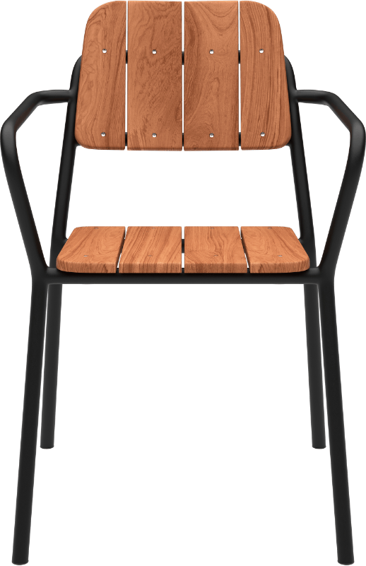 9147179 SACKIT KIRRA PATIO CHAIR NOIR 2