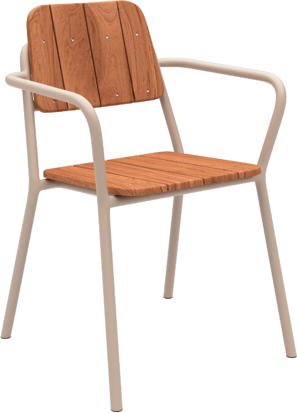 9147180 SACKIT KIRRA PATIO CHAIR TAUPE 1
