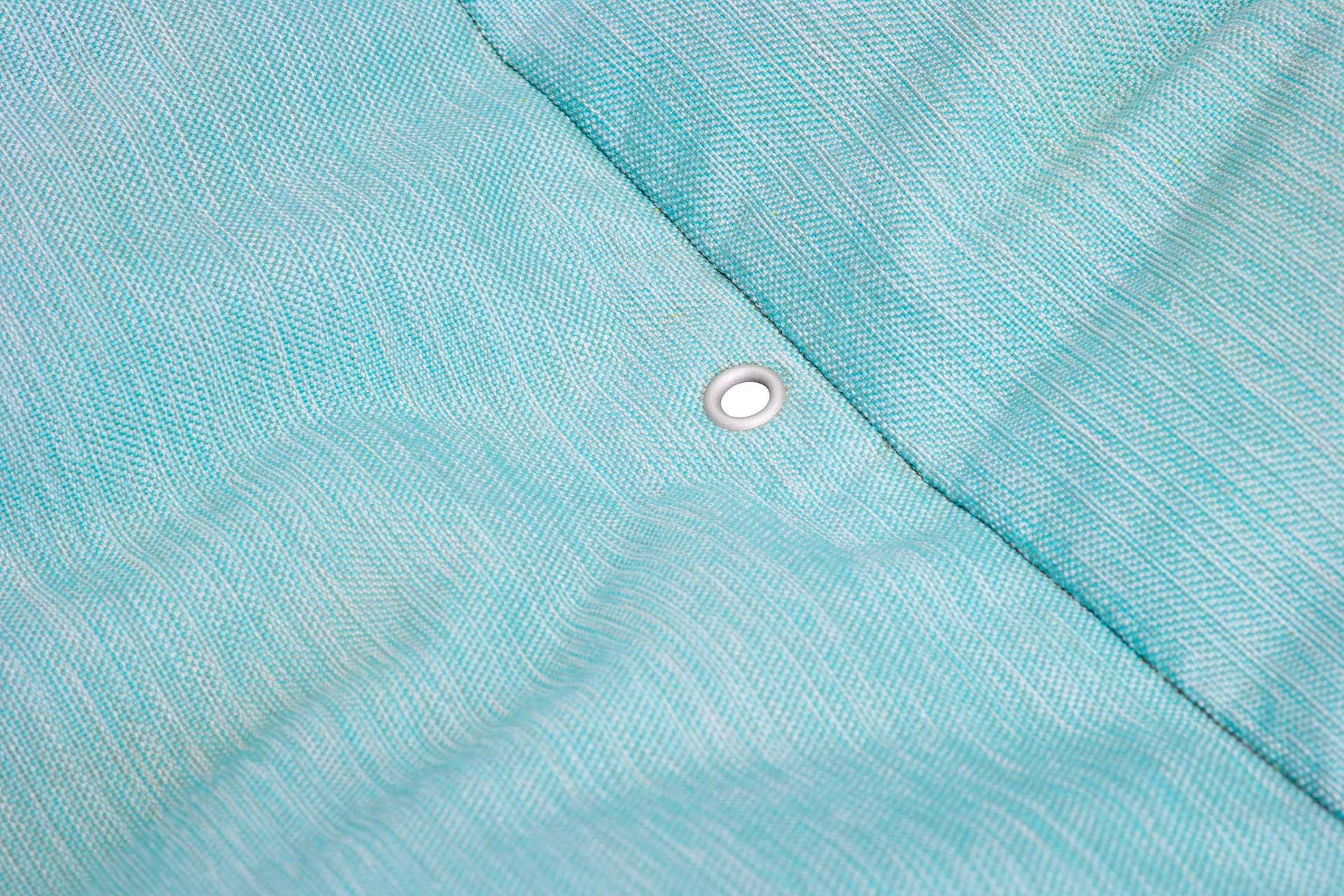 9147383 FATBOY HEADDEMOCK SUPERB HÆNGEKØJE PACIFIC BLUE MED SORT STATIV OUTDOOR 3