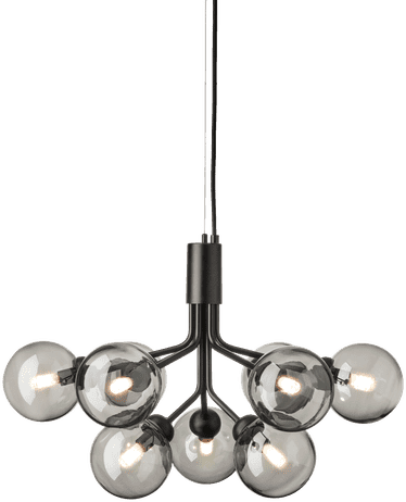 9146961 NUURA APIALES 9 LYSEKRONE SATIN BLACK