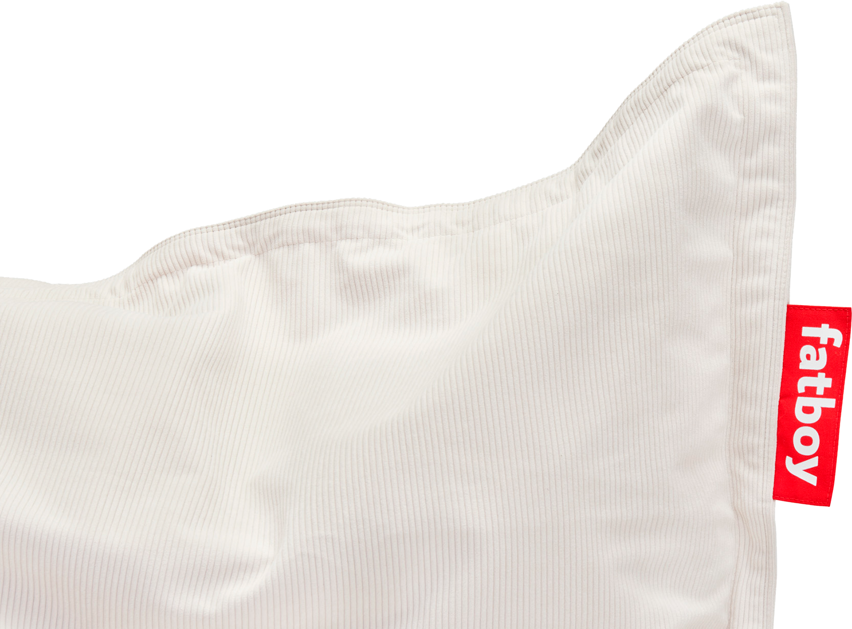 9147266 FATBOY ORIGINAL SLIM CORD RECYCLED SÆKKESTOL CREAM INDOOR 2
