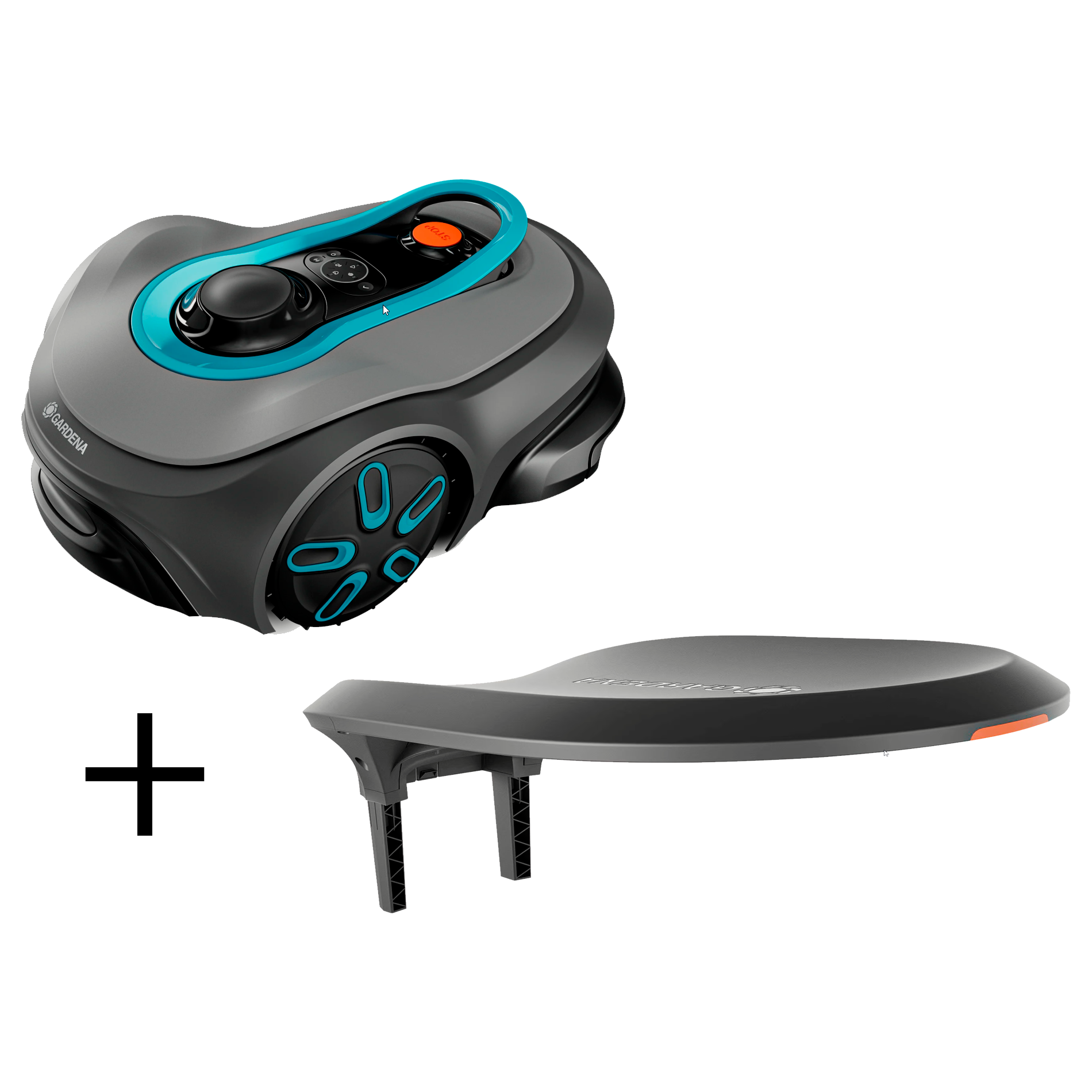 9147398 SILENO FREE ROBOT PLÆNEKLIPPER 600M2 MED GARAGE (2439814 & 2439820) 2