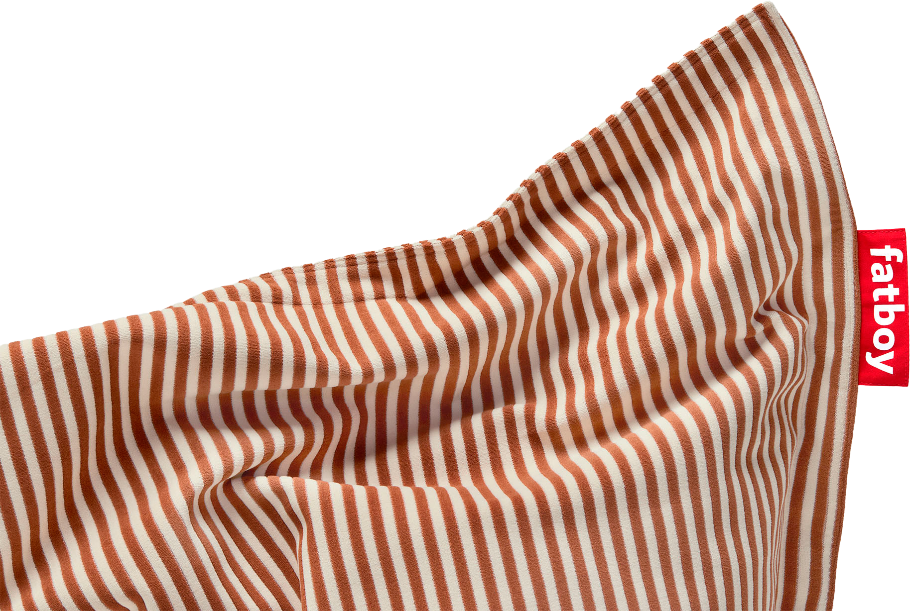9147313 FATBOY ORIGINAL SLIM TERRY SÆKKESTOL COGNAC CREME INDOOR 2