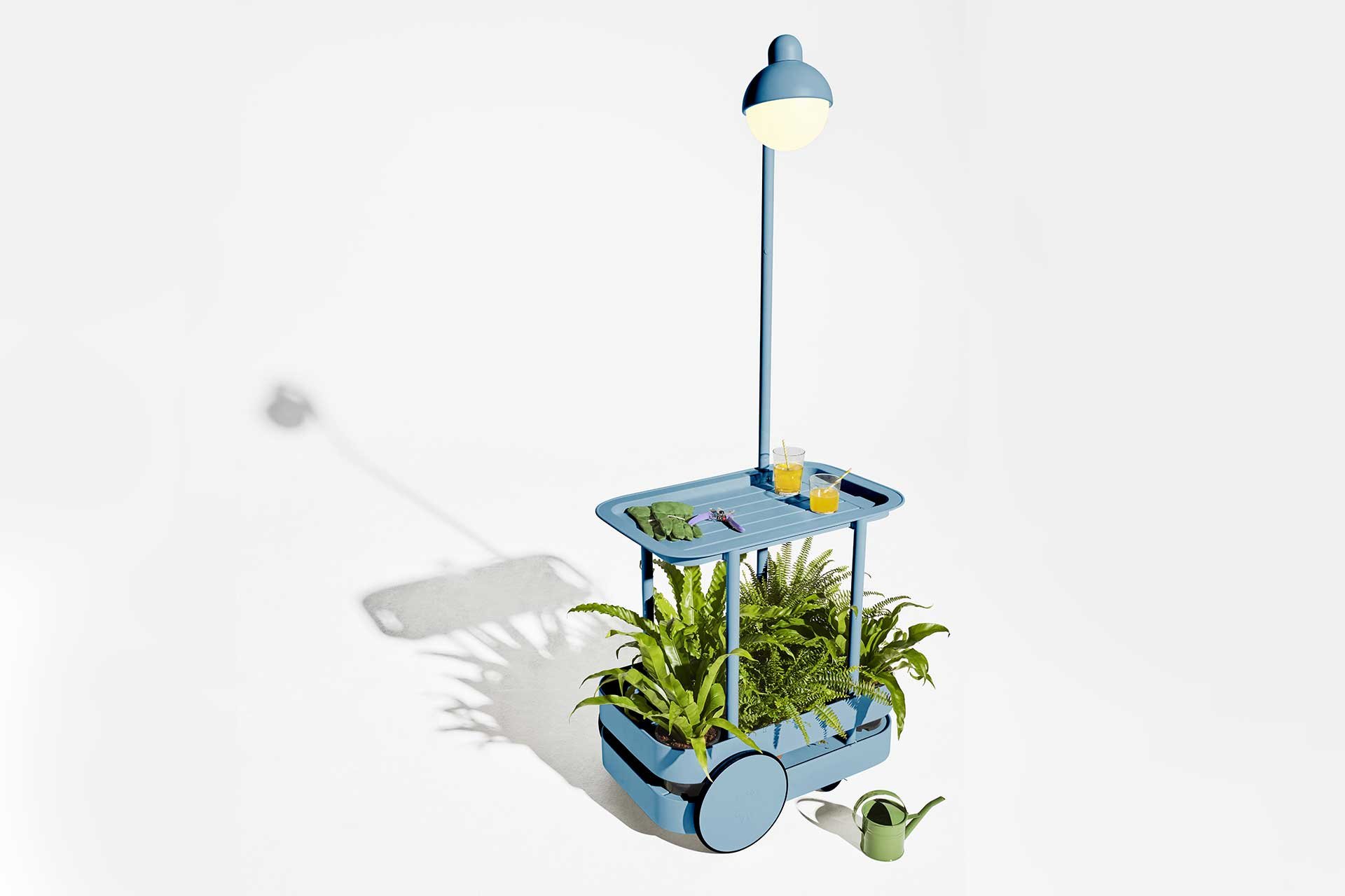 9147387 FATBOY JOLLY TROLLEY WAVE BLUE INDOOR OUTDOOR 4