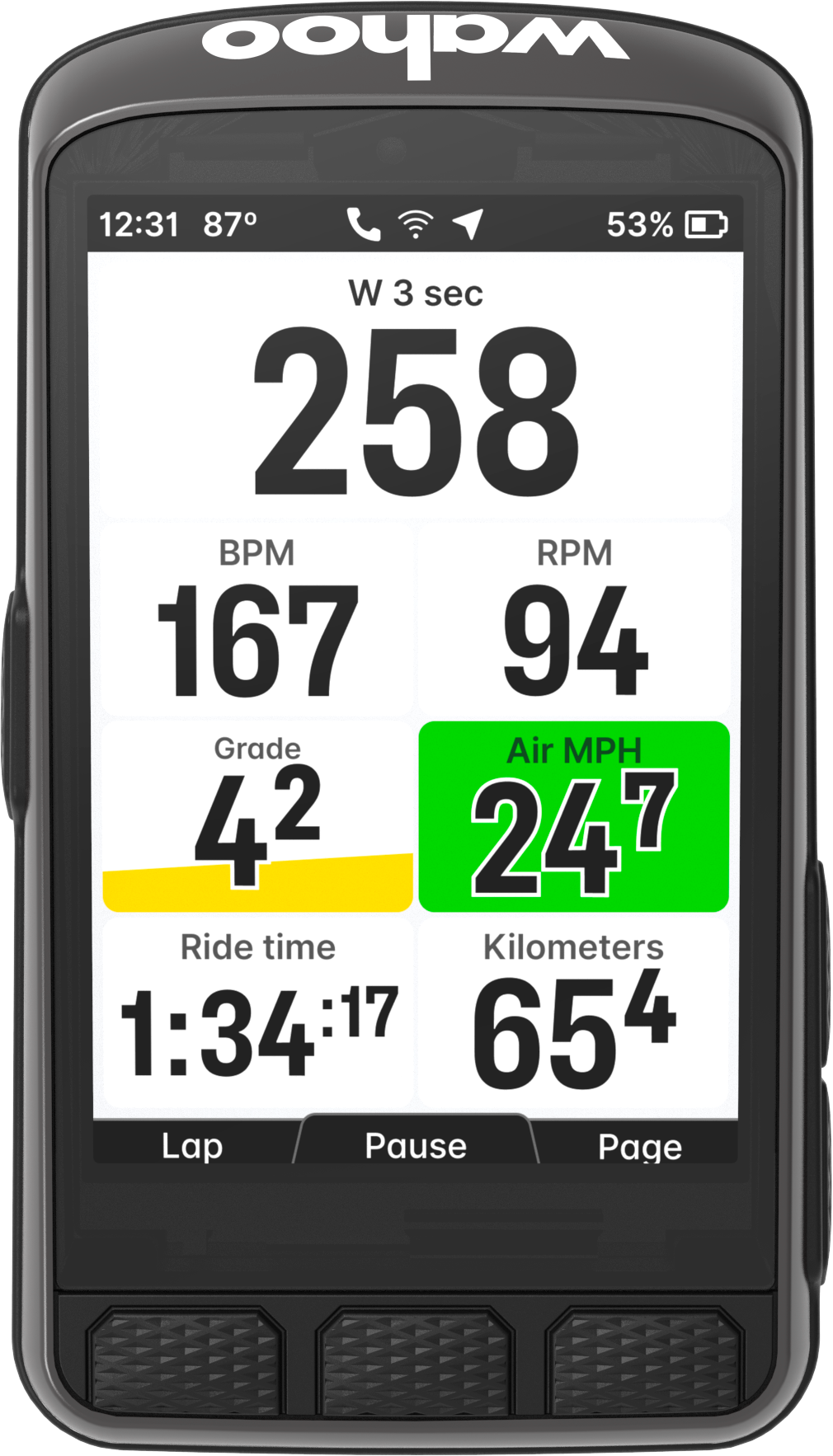 9147399 WAHOO ELEMNT ACE GPS CYKELCOMPUTER