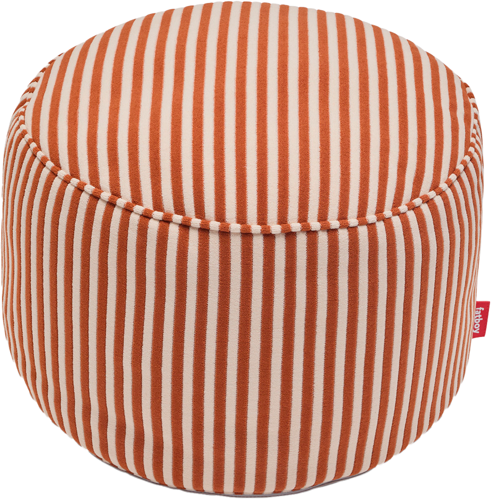 9147314 FATBOY POINT TERRY PUF COGNAC CREME INDOOR 1