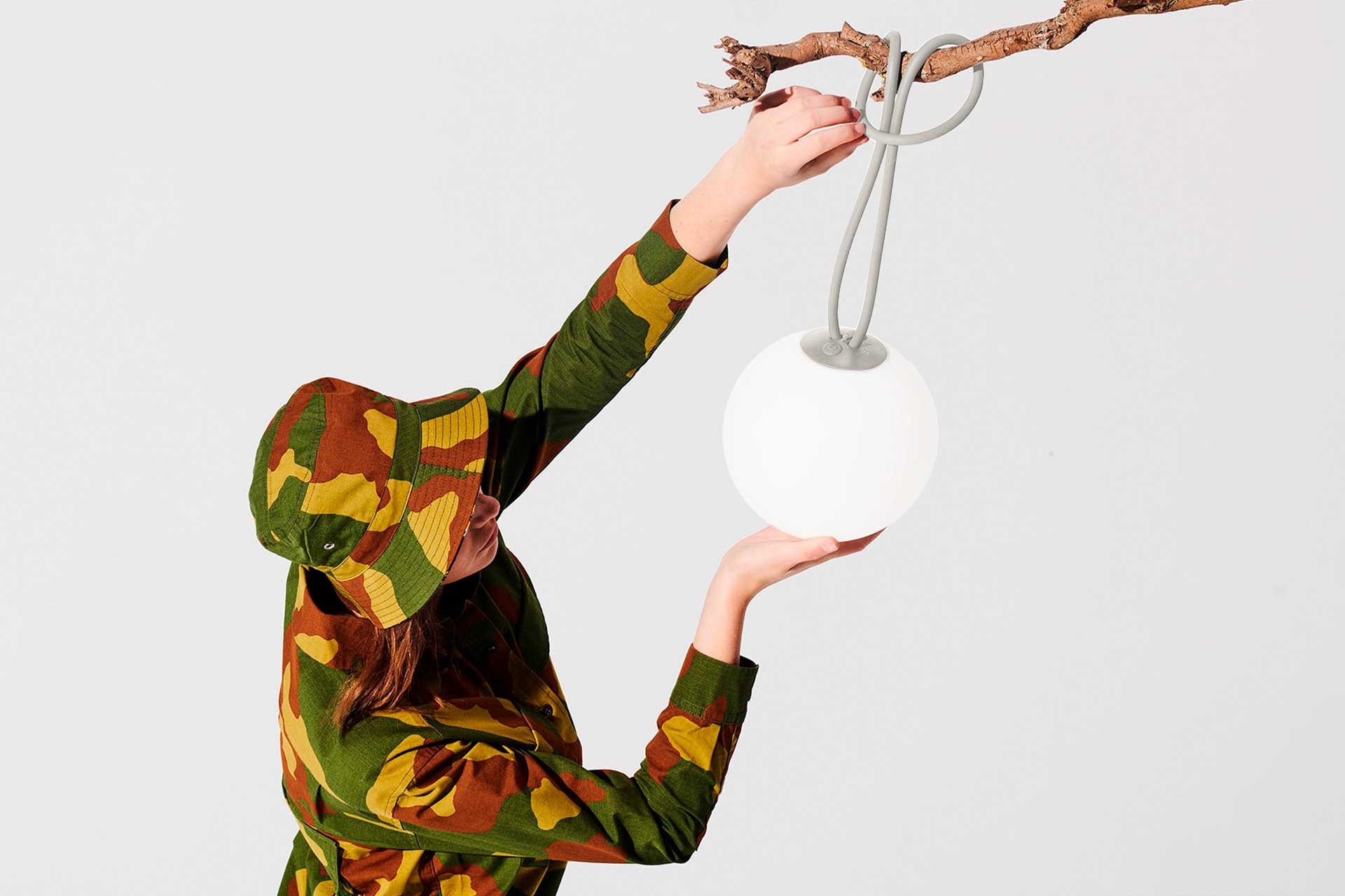 9147258 FATBOY BOLLEKE LYS GRÅ 2 PAK TRANSPORTABEL LAMPE INDOOR OUTDOOR 3