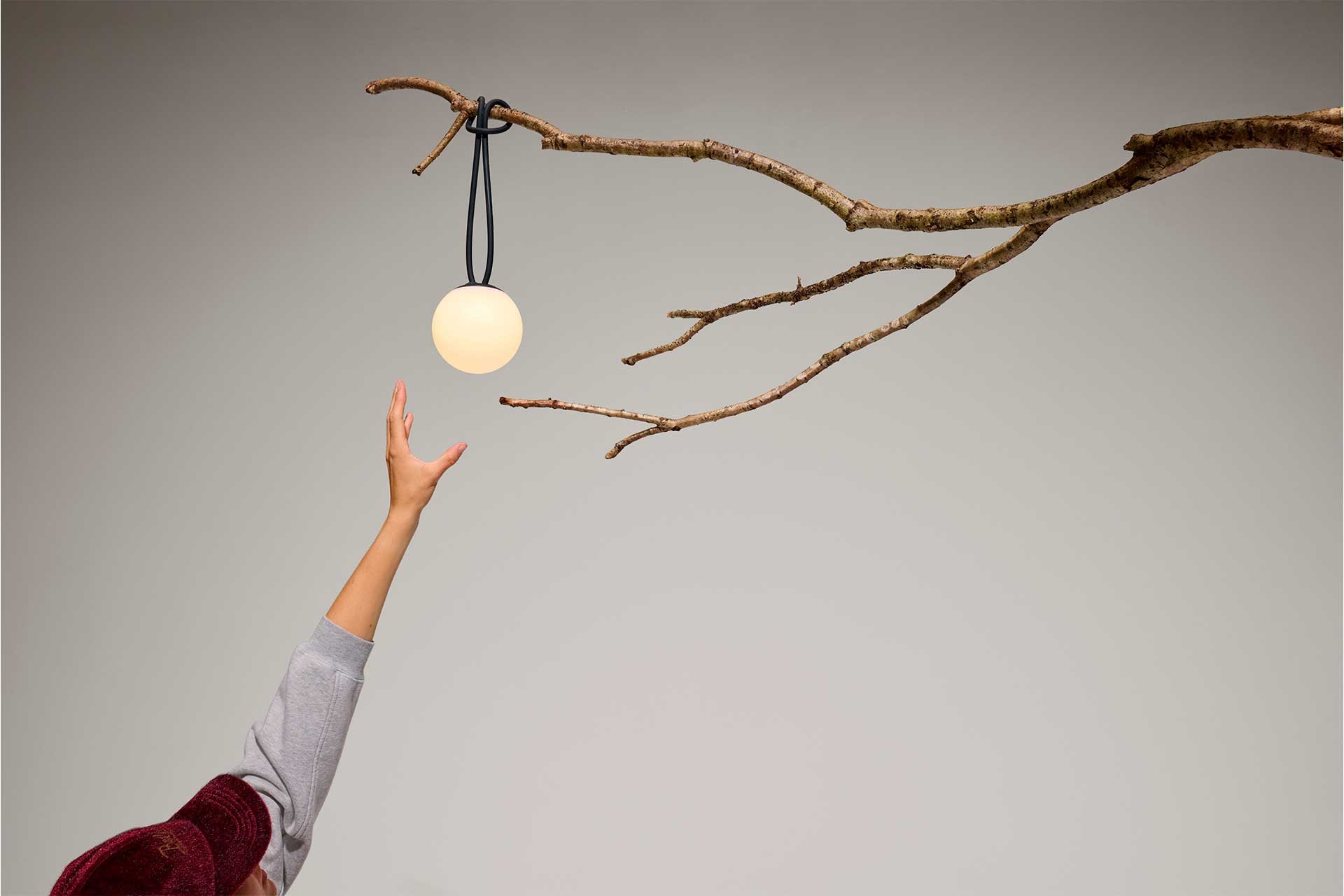 9147310 FATBOY BOLLEKE MINI LA SURPRISE LAMPE ANTRACIT INDOOR OUTDOOR 3