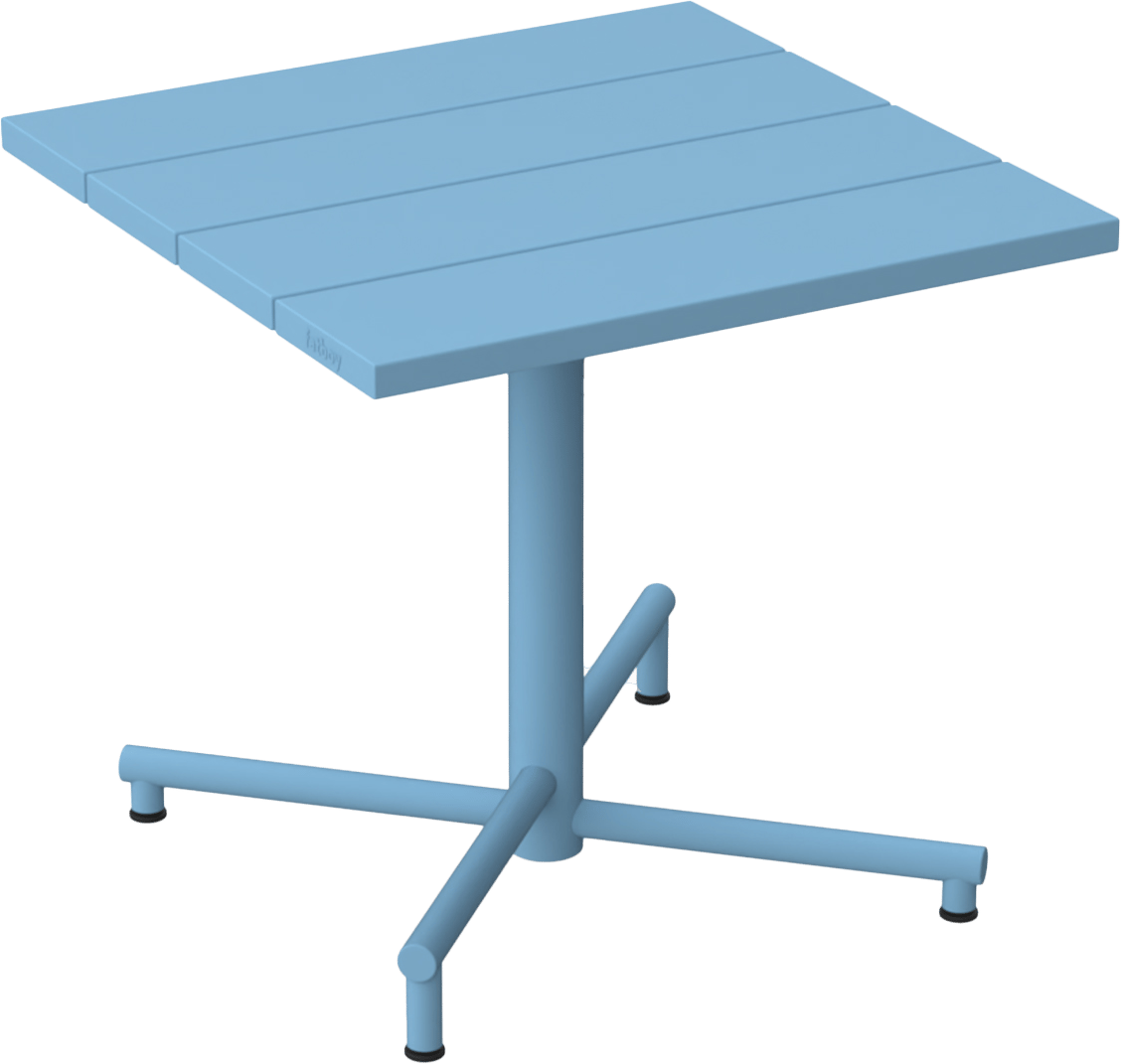 9147376 FATBOY FRED's BISTREAU FIRKANTET BISTROBORD WAVE BLUE OUTDOOR 1