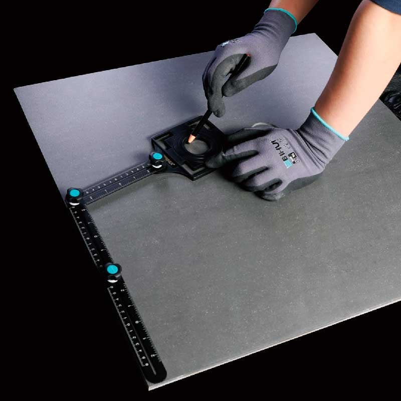 2293400 BIHUI BOREGUIDE TIL FLISER FOLDBAR 2