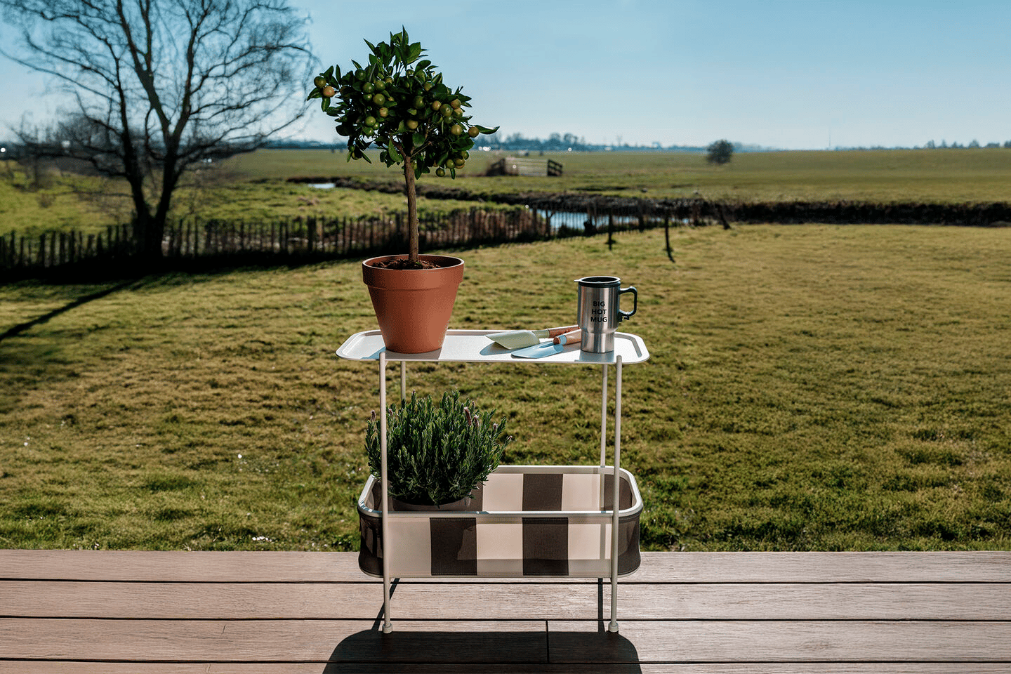 9147452 FATBOY ADOREGANIZER BORD STRIPE CACAO INDOOROUTDOOR 3
