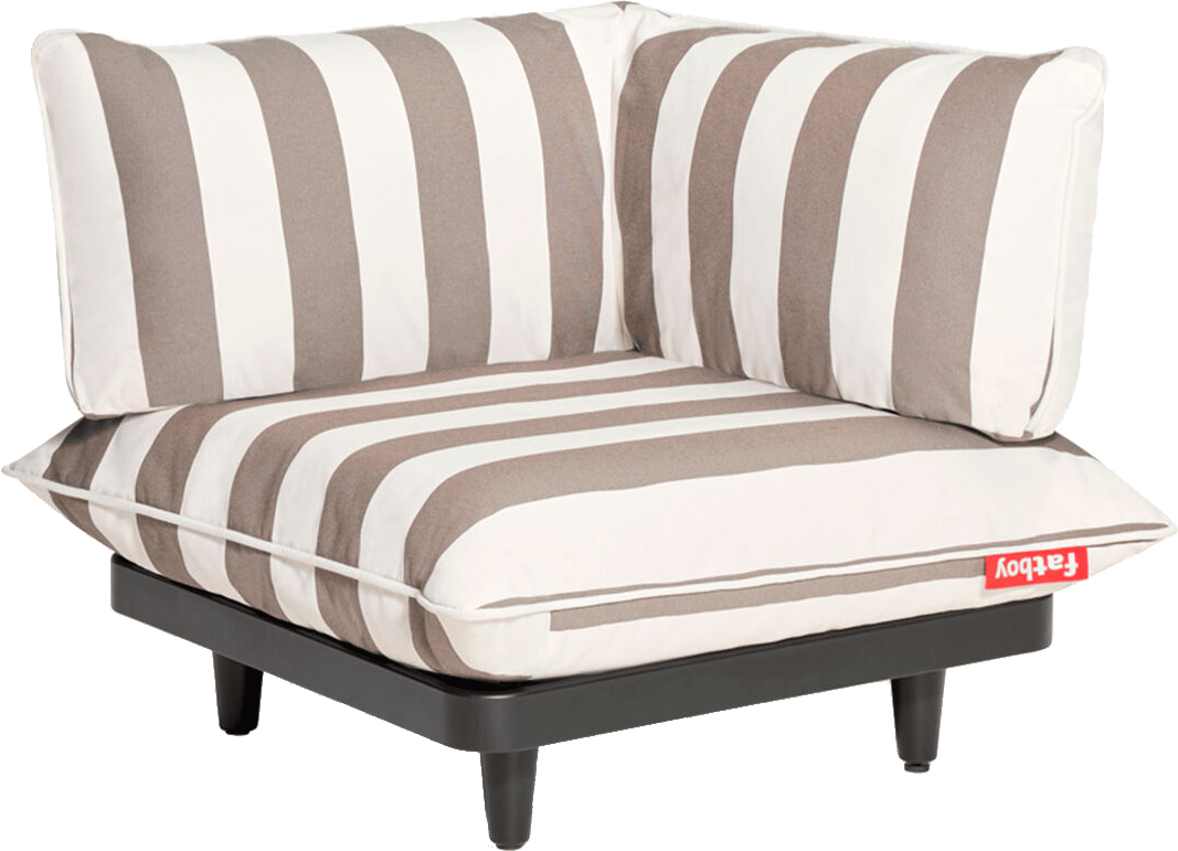 9147355 FATBOY PALETTI HJØRNEMODUL VENSTRE STRIPE CACAO 1